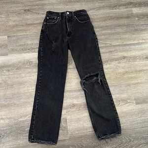 Abercrombie 90s Straight Ultra High Rise Jeans